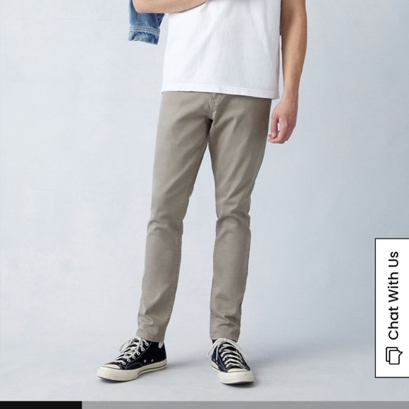 Pacsun Eco Comfort Stretch Olive Skinny Jeans - Picture 1 of 4